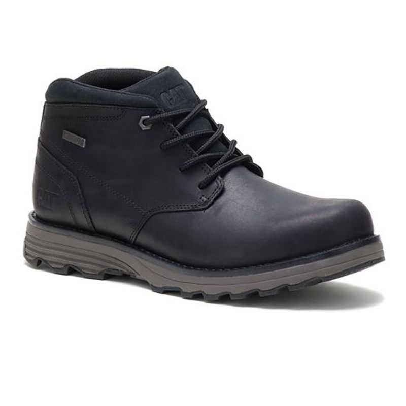 cat men's elude waterproof casual boots